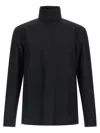 Gucci Technical Panama Shirt Shirt And Blouse Black In Black