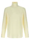 Gucci Technical Panama Shirt Shirt And Blouse White In Neutral