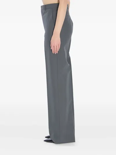 Gucci Technical Panama Trousers In Gray