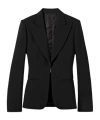 Gucci Technical Stretch Wool Jacket In Black