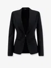 Gucci Technical Wool Blazer In Black