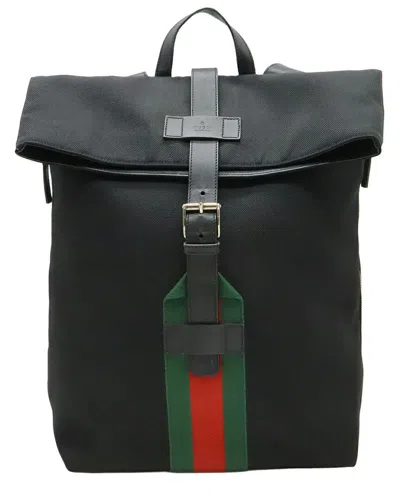 Pre-owned Gucci Techno Backpack (authentic Pre-loved)