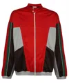 Gucci Techno Fabric Jacket In Red