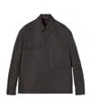 Gucci Men Technical Cotton-blend Jacket In Black