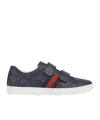 Gucci Ace Sneaker In Blue