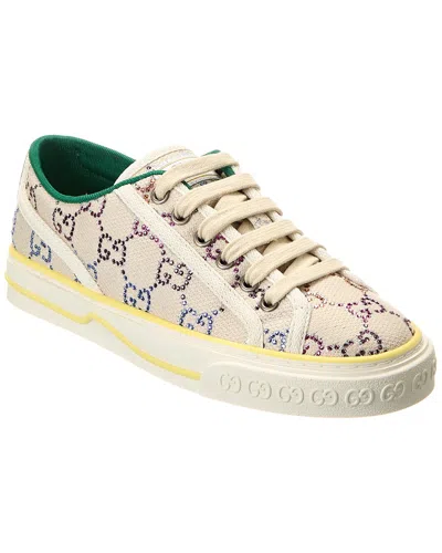 Gucci Tennis 1977 Canvas Sneaker In White