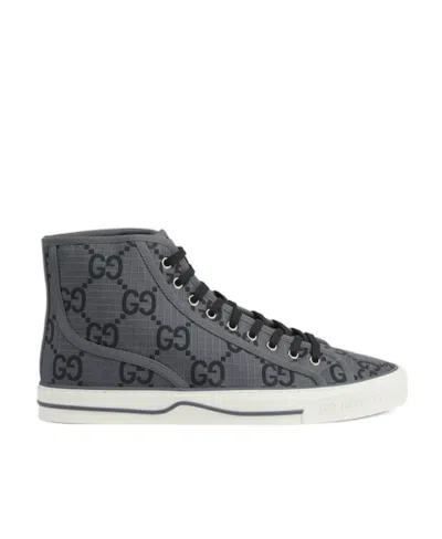 GG TENNIS 1977 TRAINER CANVAS WITH FLOWERS MOTIF main image 0
