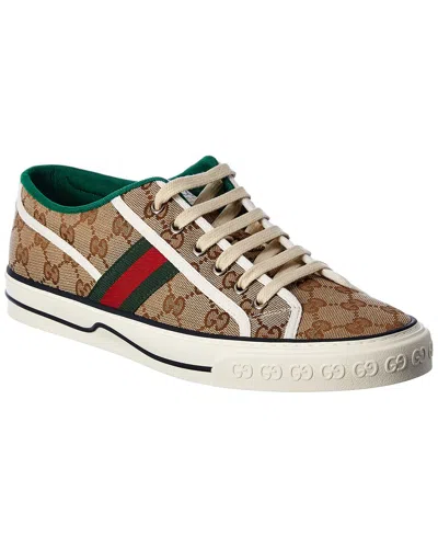 Gucci Tennis 1977 Gg Canvas Sneaker In Brown