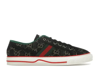 Pre-owned Gucci Tennis 1977 Gg Logo (women's) Sneakers In Black