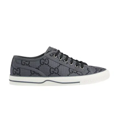 Pre-owned Gucci Tennis 1977 'gg Monogram - Grey Black'
