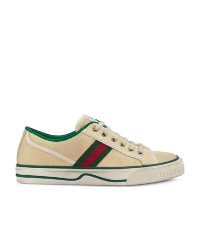 Gucci Tennis 1977 Low-top Sneakers In Nude