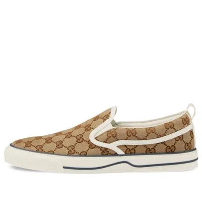 Gucci Tennis 1977 Slip-on 'beige Ebony'