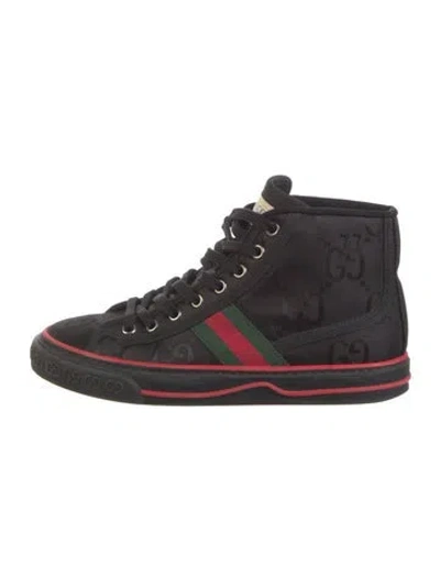 Pre-owned Gucci Tennis 1977 Sneakers In Black