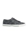 Gucci Tennis 1977 Herrensneaker In Gray