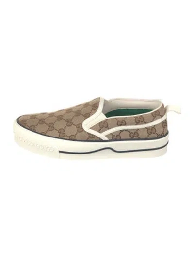 Pre-owned Gucci Tennis 1977 Sneakers In Neutrals