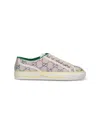 Gucci Rhinestone Tennis 1977 Sneakers In White