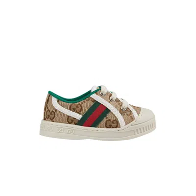 Pre-owned Gucci Tennis 1977 Toddler 'ebony' | Brown | Infant Size 26