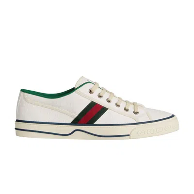 Pre-owned Gucci Tennis 1977 'white Mini Gg'