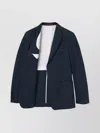 Gucci Embossed-logo Single-breasted Blazer