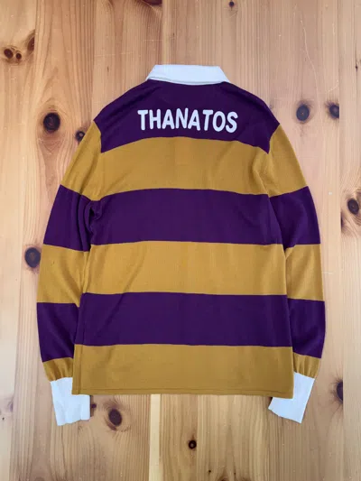 Pre-owned Gucci Thanatos Polo In Yellow