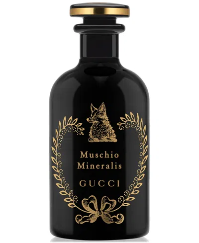 Gucci The Alchemist's Garden Muschio Mineralis Eau De Parfum, 3.3 Oz. In Transparent