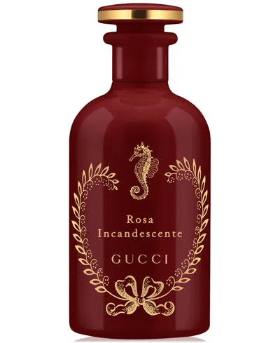 Gucci The Alchemist's Garden Rosa Incandescente Eau De Parfum, 3.3 Oz. In Transparent