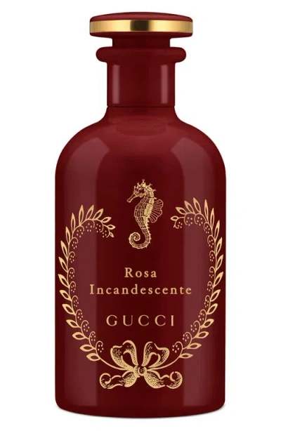 Gucci The Alchemist's Garden Rosa Incandescente Eau De Parfum In Transparent