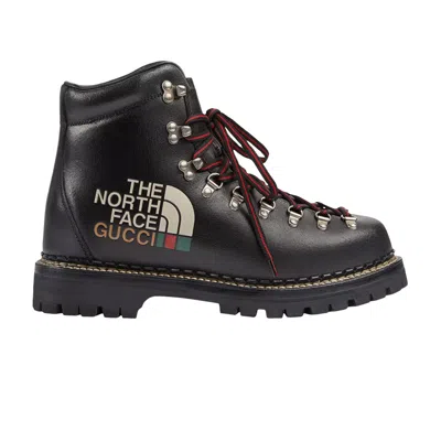 Pre-owned Gucci The North Face X  Ankle Boot 'black'