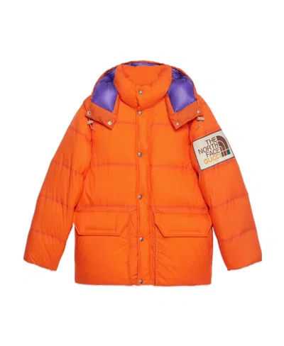 Gucci The North Face X  Joint Series Down Jacket In Orange