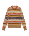 Gucci The North Face X  Wool Sweater In Brown