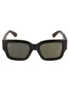 Gucci Thick Square Sunglasses In Black