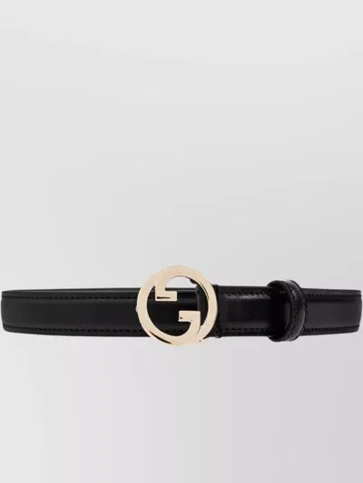 Gucci Thin Belt Blondie Adjustable Fit In Black