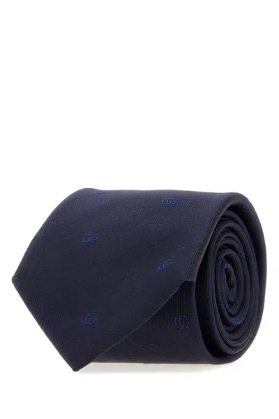 Gucci Tie Running Out In Blue