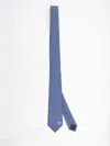 Gucci Tie With  Crest In Blue