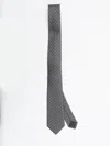 Gucci Men Tie With Horsebit In Gray