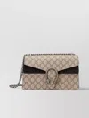 Gucci Tiger Head Shape Shoulder Bag In Neutral