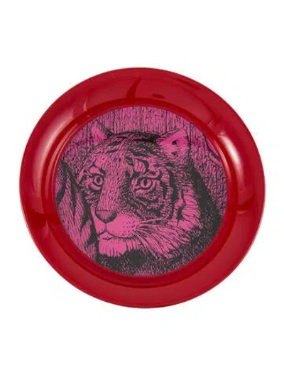 Pre-owned Gucci Tiger Serving Tray