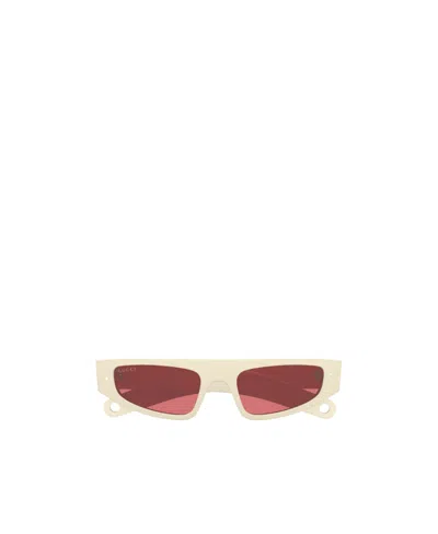 Gucci Tinted Cat-eye Sunglasses In Nude