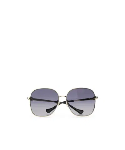Gucci Tinted Oversize-frame Sunglasses In Purple