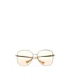 Gucci Tinted Oversize-frame Sunglasses In White