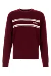 Gucci Tiziano Red Wool Blend Sweater