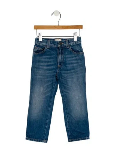 Pre-owned Gucci Babies' Toddler Boys' Denim Jeans In Blue
