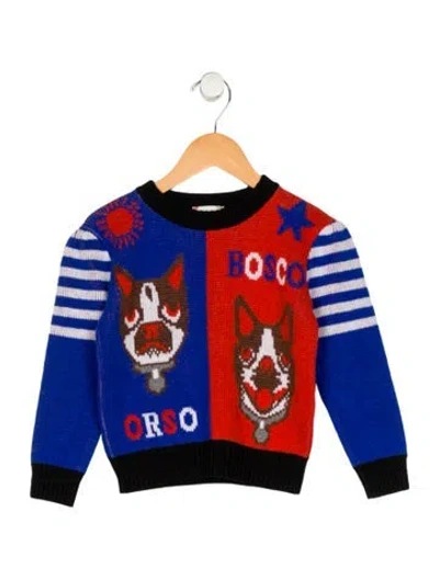 Pre-owned Gucci Babies' Toddler Boys' Knitted Sweater In Multi