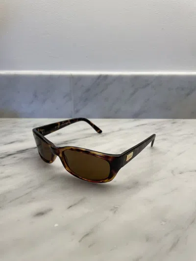 Pre-owned Gucci Tom Ford Sunglasses Tortoise Leopard Print Vintage