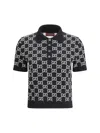 Gucci Reversible Polo In Black