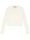 Gucci Ultra-fine Wool Jumper In White
