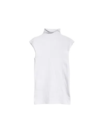 Gucci Top In Jersey Di Nylon Stretch Senza Cuciture In White