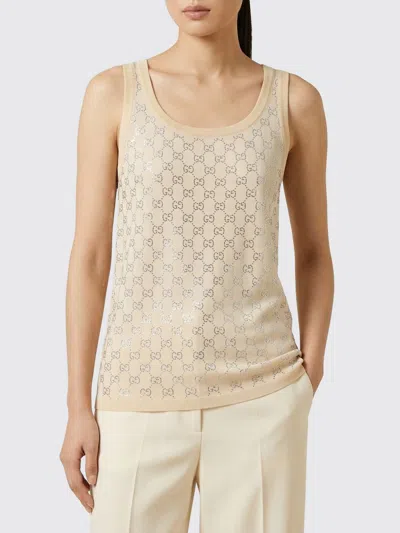 Gucci Top Woman  In Gold
