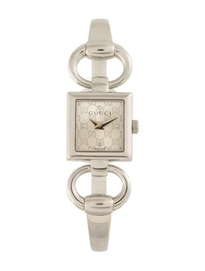 Pre-owned Gucci Tornabuoni Watch, 18mm In Multi