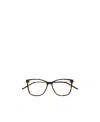 Gucci Tortoiseshell Cat-eye Frame Glasses In Brown
